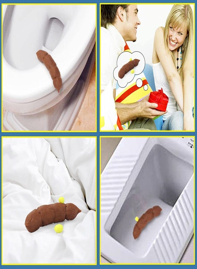 VConejo Realistic Fake Poop, April Fools Pranks Gift, Color Dough Set for Kid,Toy Gags & Prank Jokes Gifts, Fake Turd - Image 2